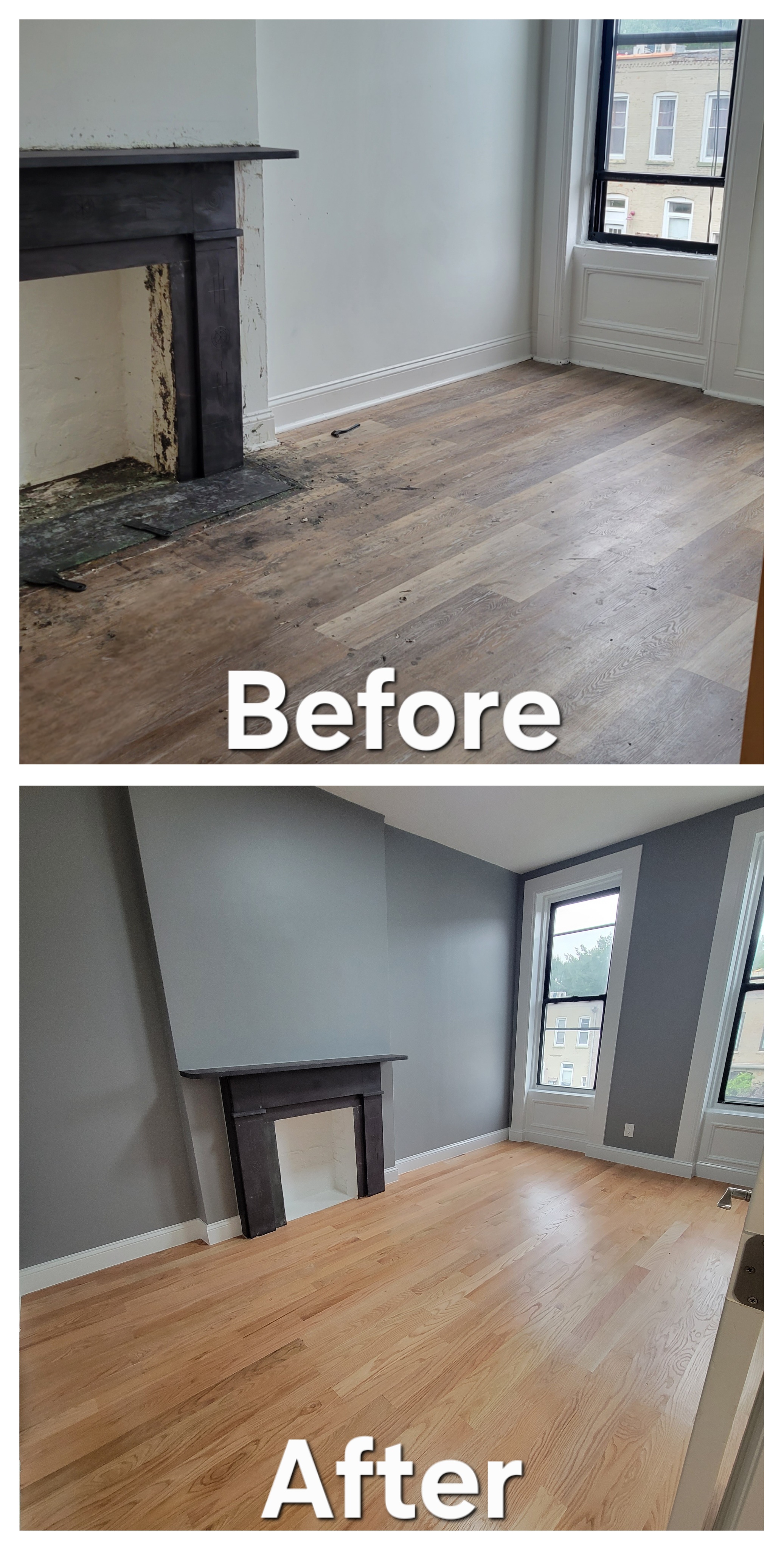 Bedroom Fireplace Restoration